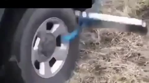 how to get the tire out of the mud