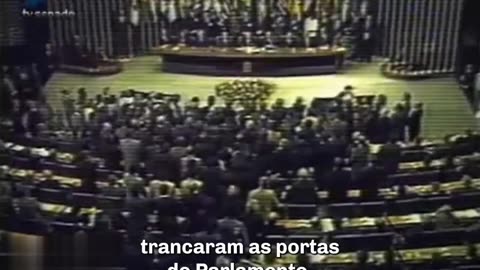 Discurso Historico de Ulysses Guimaraes ao promulgar a Constituição de 1988