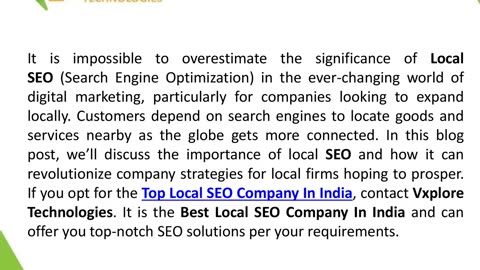 Importance Of Local SEO For Businesses To Capture The Local Market