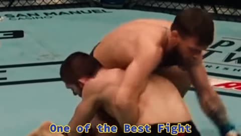 0ne of the best fight in ufc history Khabib . . . . V/S . . Mcgregor..