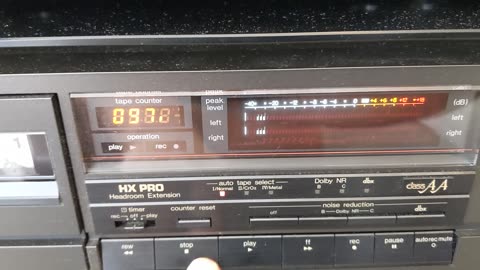 Technics RS-B605 - Stereo Cassette Player