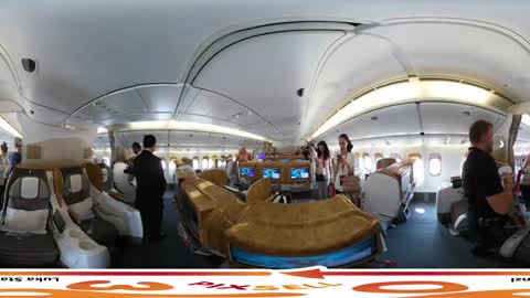 Inside the Emirates Boeing 777-300 Amazing Luxury Jet Airliner