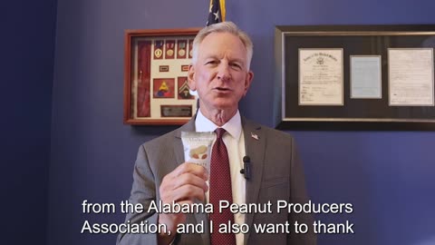 Coach Tuberville Recognized National Peanut Day