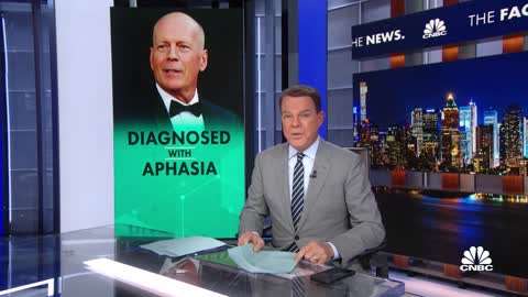 Actor Bruce Willis diagnosed with Aphasia