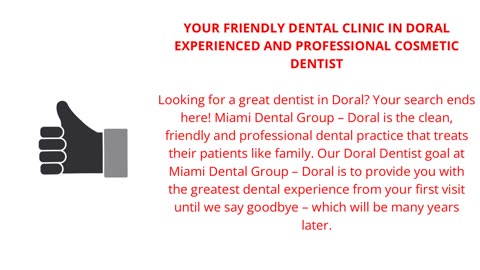 Miami Dental Group : #1 Cosmetic Dentist in Doral, FL