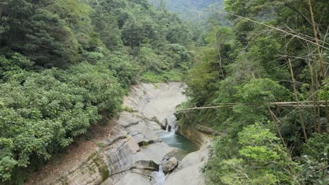 Wannian Canyon 萬年峽谷 🇹🇼 (2020-10) {aerial}