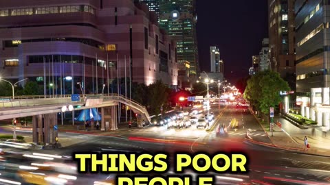 Warren Buffet 7 Things Poor People Waste Money On