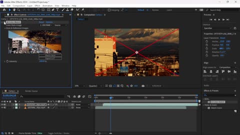 AI Color Match After Effects Plugin Tutorial