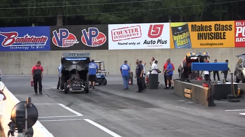 Funny Car Accident Runs Over Crew Glory Days Maple Grove Raceway