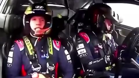 That's how safe a rally car is