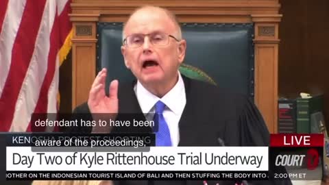 Kyle Rittenhouse judge just lit up CNN and Jeffrey Toobin for not understanding the law.