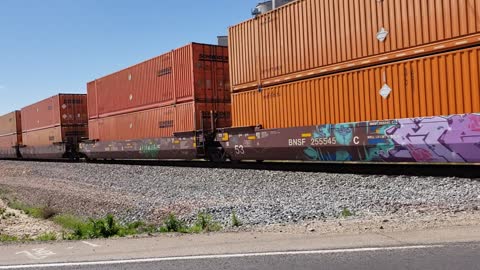 BNSF at Madera Ave 12 grade crossing