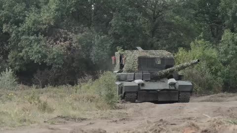 Russian T-80BVM destroyed the strong point of the Ukrainian Armed Forces in the Avdievsky direction