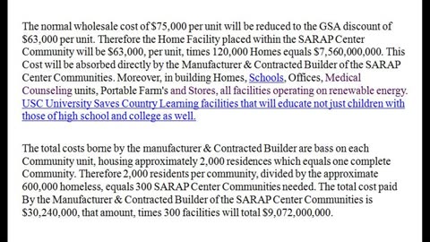 (2) Housing Crisis Solution