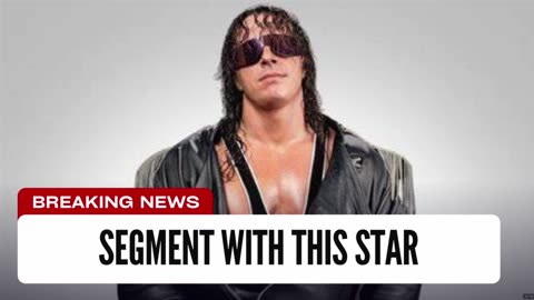 Bret Hart Doing Raw Segment With This WWE Star