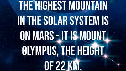 Mount Olympus - The Solar System's Tallest