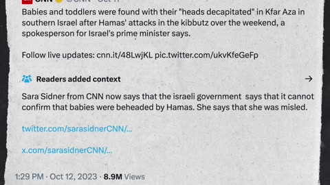 Al Jazeera gives Repulsive excuse of a "Fact Check" for Hamas killing babies.