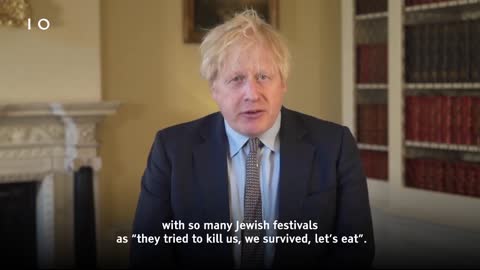 UK PM Boris Johnson Decries Anti-Semitism In Hanukkah Message