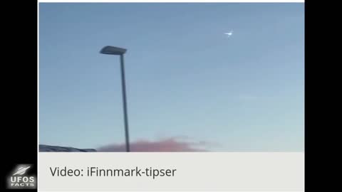 UFO over northern Norway?