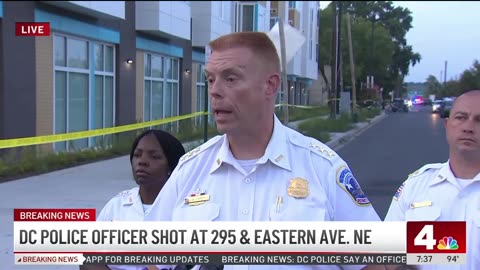 DC MPD police officer shot