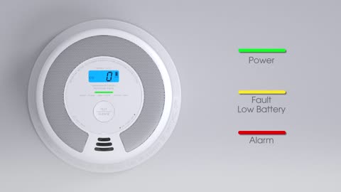 X-Sense SC07-W - Smoke & Carbon Monoxide Detector w/ 10-Year Battery