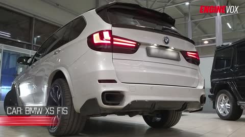 BMW X5 F15 with individual engine sound system ENGINEVOX