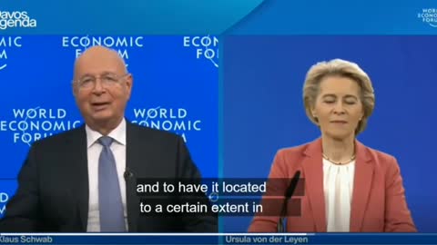 Klaus Schwab & Ursula Von Der Leyen:"Let's Chip Mankind!"