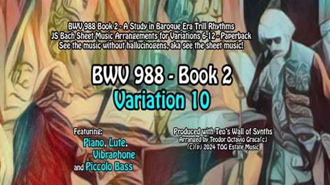 BWV 988 - Variation 10 - JS Bach -