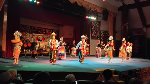 Sarawak Cultural Village: Mixed Ethnicity Traditional Dance (Malaysia)