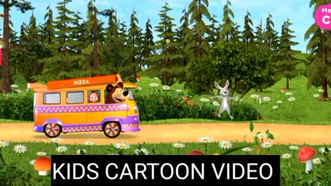 Kids Cartoon video Mashaandthebear2023