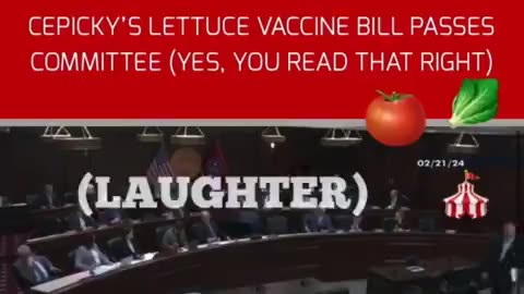 A Lettuce Vaccine Bill Being Introduced