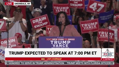 FULL SPEECH: Nicole Malliotakis at Trump Rally in Uniondale, NY - 9/18/24