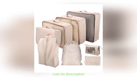 8PCS/Set Organizer Bags for Travel Organizer Bags