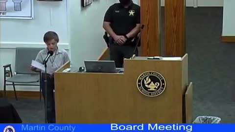 10 year old tells school board and teachers they are hypocrites, HE'S RIGHT!