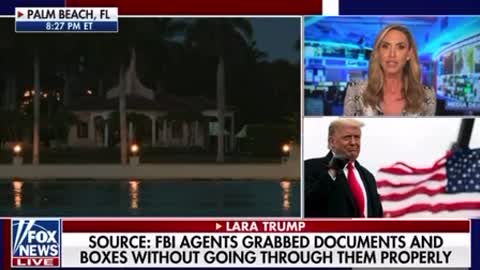 Lara Trump On The FBI Raid Of Trumps Mara-A-Lago Home