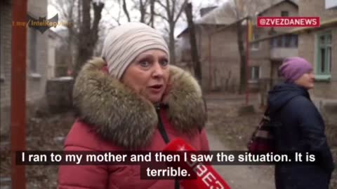 Ukrainian savage forces continue to TERRORIZE residential areas