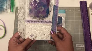 Vellum Window flips for Winter Journal (from Lovely Lavender Wishes)