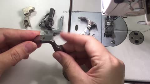 6 Basic Type Presser Feet Tutorials for beginners/Sewing tips and tricks with Presser Foot