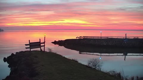 Sunrise 12/11/2020 at Lost Peninsula- Erie, MI