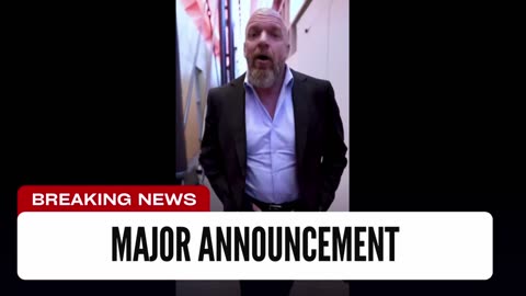 Triple H Announces Major Steel Cage Match