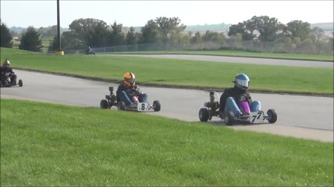 61 Kartway Fall Challenge - Vintage Kart Race #2