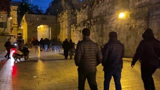 A tour inside the city of Jerusalem in Palestine