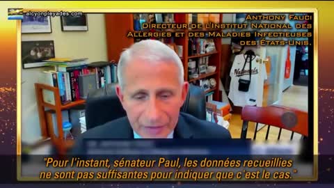 FAUCI EN MODE PIROUETTES POUR NOYER LE POI"S"SON FACE AUX QUESTIONS DU SÉNATEUR RAND PAUL !!!