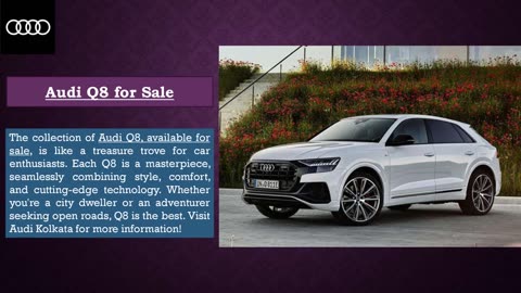 Audi Q8 for Sale