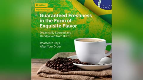 Kochere Brazilian Santos Medium Roast Coffee Beans