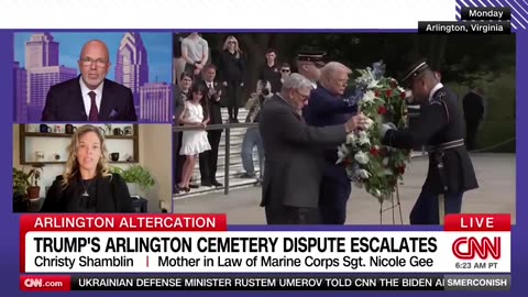 CNN Host Instantly Regrets Asking Deceased Marine's Family Member This