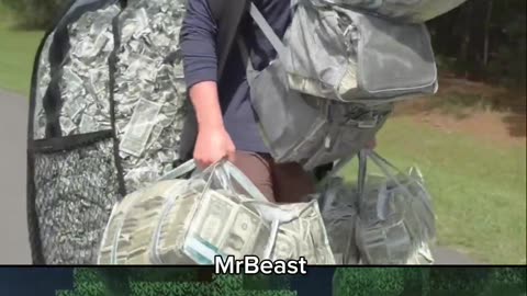 MrBeast Sprinting with More and More Money