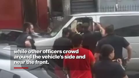 Wild video shows NYPD helpless