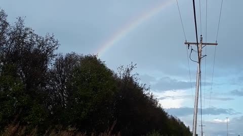 The Genesis 9 promise of God in the sky, Homer Alaska 8/29/22