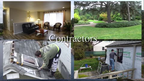 Home service professionals - contractors, landscapers, cleaning and maintenance, realtors.